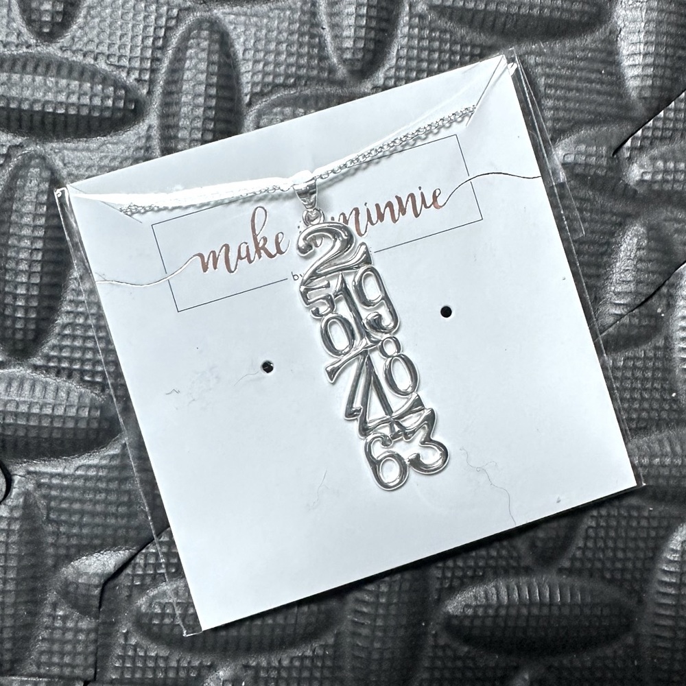 Make It Minnie Alice in Wonderland Inspired Clock Numbers Necklace